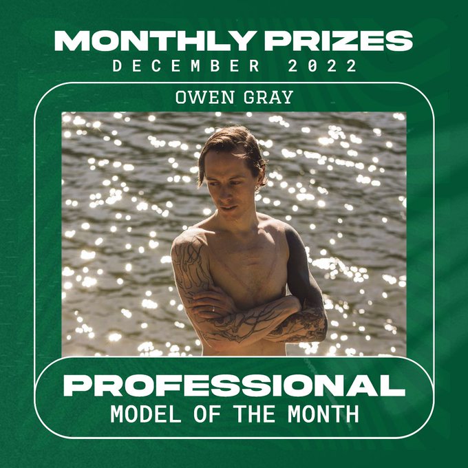 Congrats to December 2022's Models of the Month!   @Jennylifelux  @veryowengray  SkinLovers Alejandrateen18  Hit