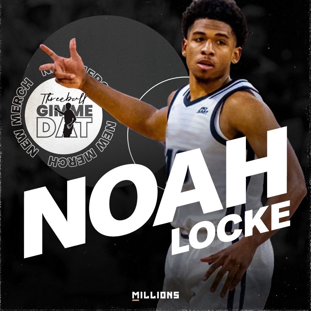 _NoahLocke's tweet image. THREEBALL Gimme Dat! NEW MERCH DROP! Link in my bio! #millions #friartown