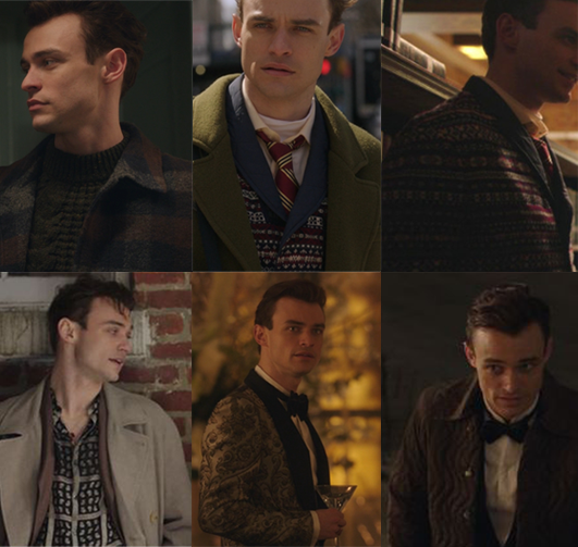 thomasdthinker's tweet image. max wolfe oufits from episode 1 of season 2