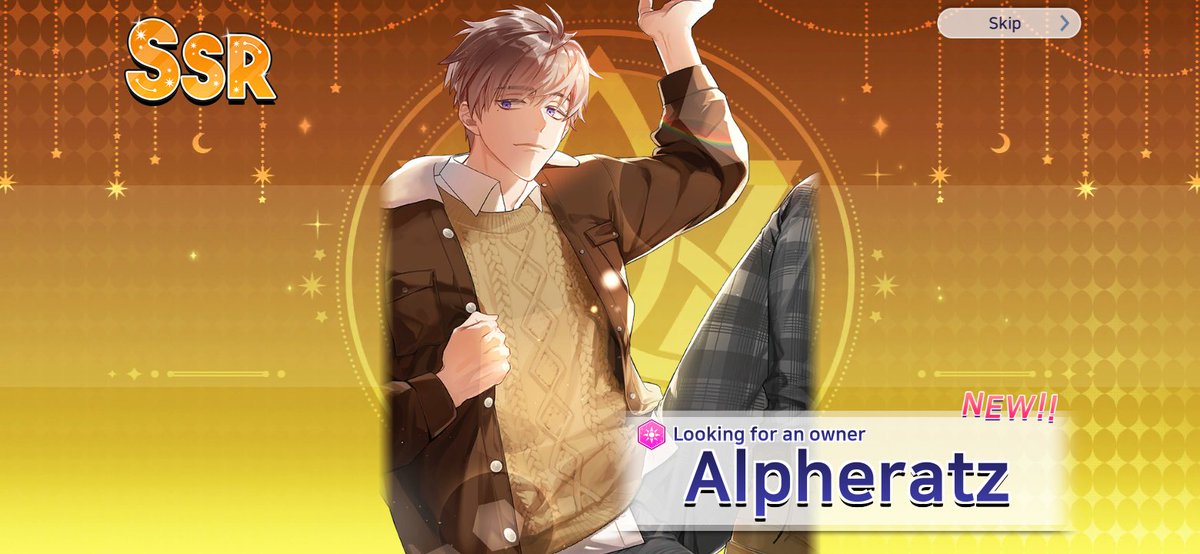 Heraaanyaaa's tweet photo. Just got a vacant time😭😭🤞🏻
SO GUESS WHAT I FINALLY GOT ANOTHER SSR AND IT'S ALPHERATZ🥳🥳🫶🏻 btw I think they add an effect when u got SSR like shining gold somethin' then boom u will know that there's an ssr lurking in that 10 pull
#arcanatwilight
#alpheratz
#SSR https://t.co/pMq9Lpqunw