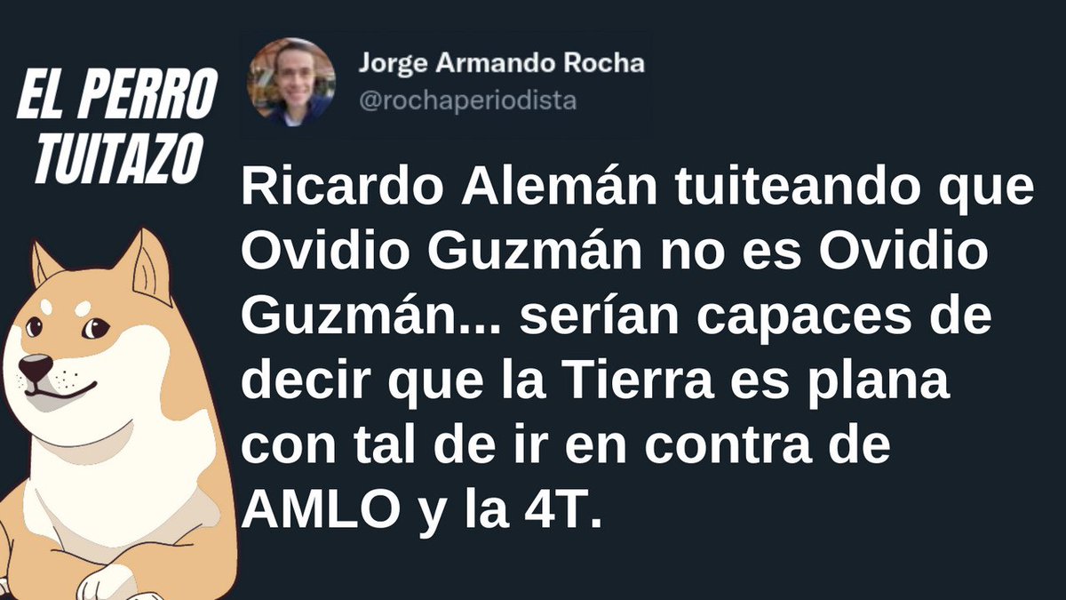 ReporterosMX_'s tweet photo. #ElPerroTuitazo | Por: @rochaperiodista https://t.co/SmrgSQVOoD