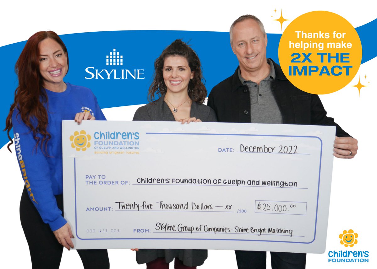 Children's Foundation GW tweet media
