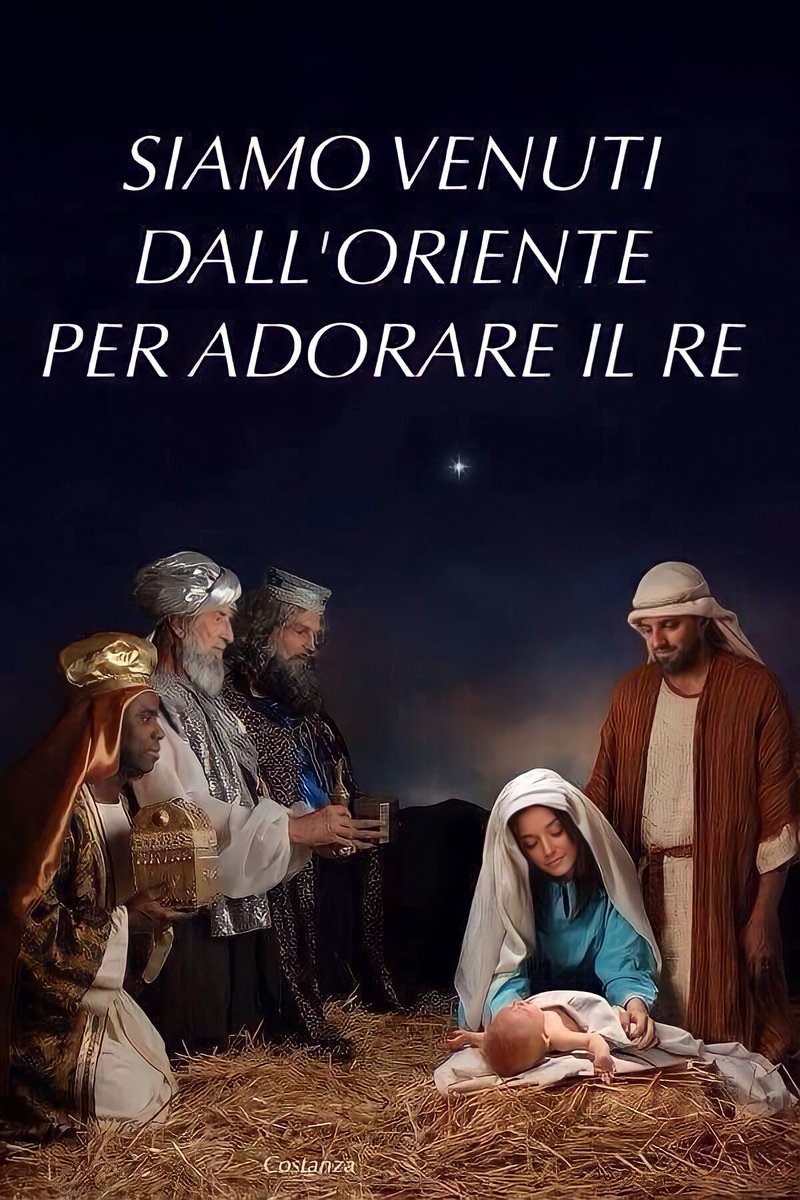 tizimp's tweet photo. #VangelodiOggi Mt 2,1-12
Entrati nella casa videro il bambino con Maria sua madre, si prostrarono e lo adorarono. Poi aprirono i loro scrigni e gli offrirono in dono oro, incenso e mirra. Avvertiti in sogno di non tornare da Erode per un'altra strada fecero ritorno al loro paese. https://t.co/f3nOHRM93l