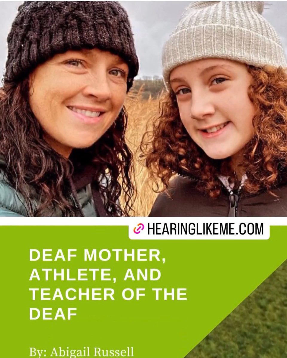 A big shoutout to @hearinglikeme_ and @missindiana_missacd for this incredible interview! It explains all about being a deaf Mum, a parent to a deaf child and playing for @walesdeafrugby 🦻🏼🤩👌🏼 You can read the full interview here: hearinglikeme.com/deaf-mother-at… @phonakuk @phonak