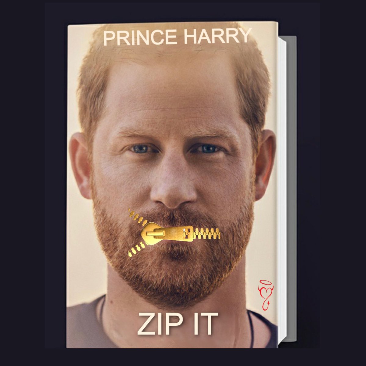 “Loose lips, sink ships”
Because of Harry’s inability to adhere to the oath he swore when enlisting in the army, we now have a security nightmare for KCIII’s Coronation. Not only for the <a href="/RoyalFamily/">The Royal Family</a> but for the dignitaries from around the world plus the general public.
#ZIPIT