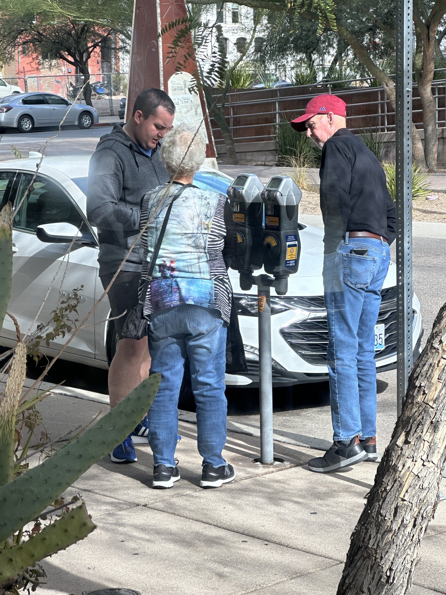 Ken Carr on Twitter "Outside the studio window Parking meters work