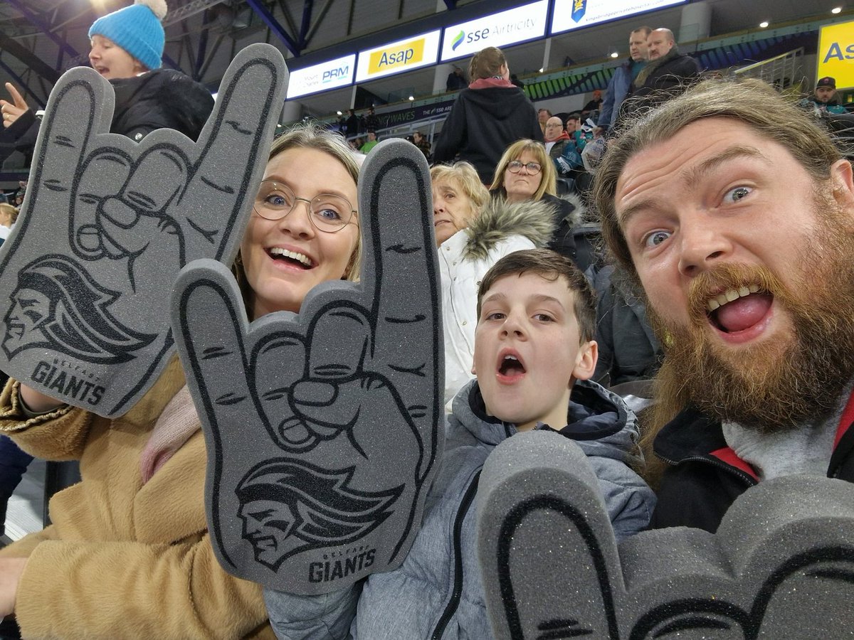 Uppa giants #Belfastgiants #giantslife #giantsselfie