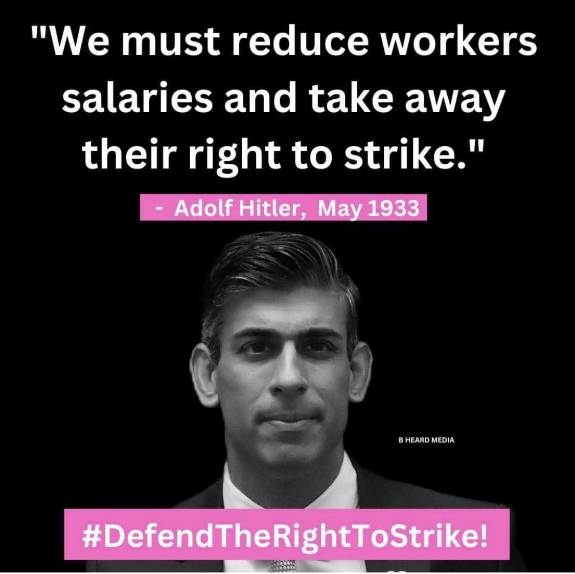 #SupportRailWorkers #SupportOurNHSWorkers #supportthenurses #SupportTheStrikes #torysewageparty #rishisunak