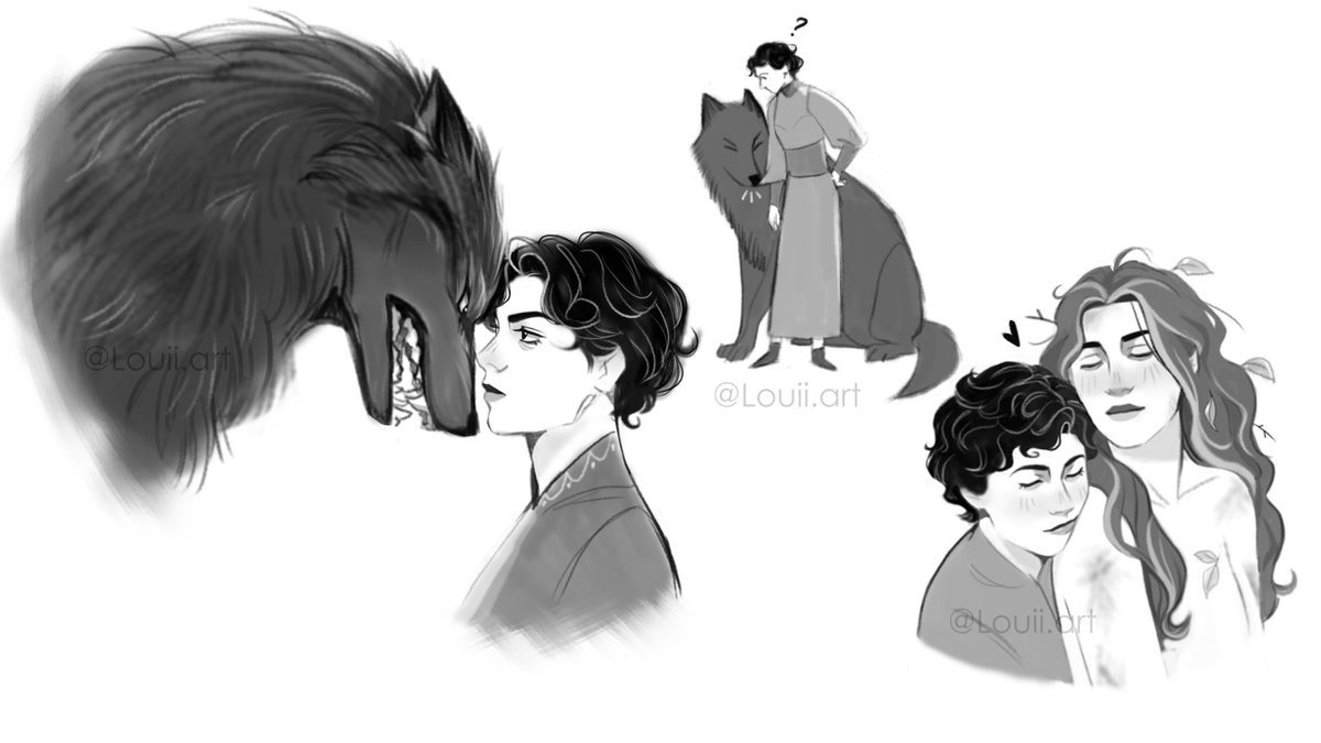 Louii on Twitter "Werewolf x Hunter AU ) WarriorNun SaveWarriorNun