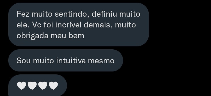 AfetoTarot's tweet image. muito grata pelos feedbacks de algumas das tiragens que fiz hoje! 🥺🫶🏾
