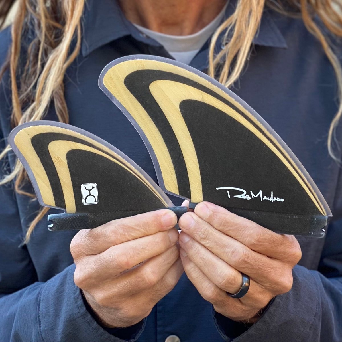 JacksSurfboards's tweet image. The NEW @rob_machado_surfboards @firewiresurfboards Seaside Quad Fins. 15% lighter than the previous quad set and newly built with bamboo and innovative carbon veils to control flex and drive.
Click the link for more: jackssurfboards.com/collections/ne…
⁠
#jackssurfboards #firewire #surfing