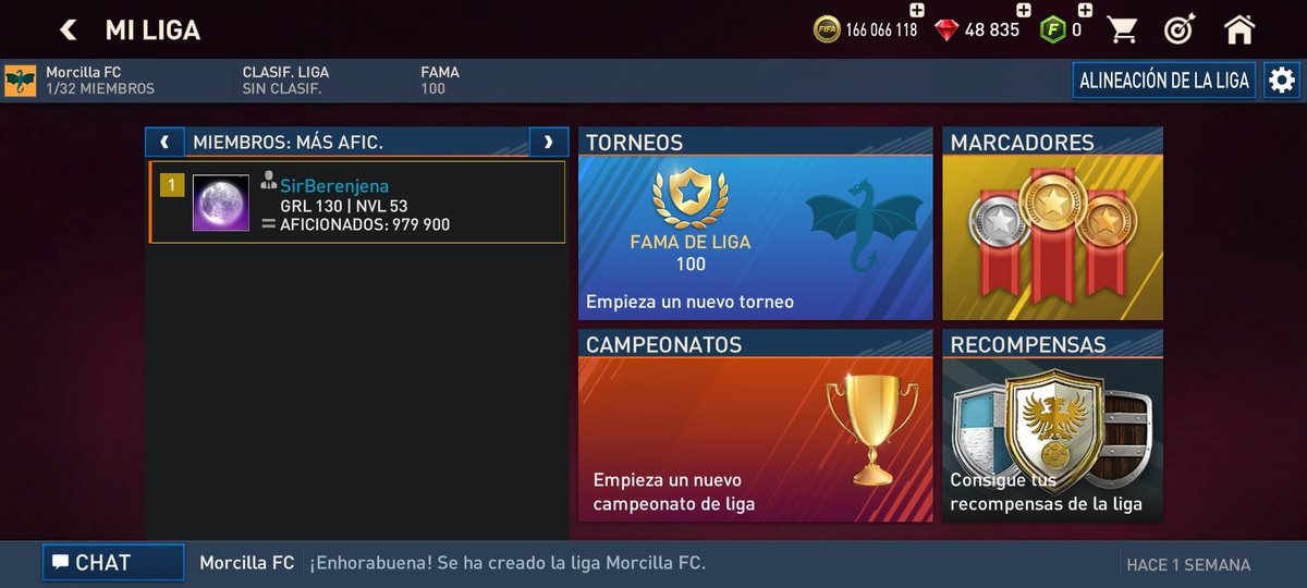 Esturdo5's tweet photo. Busco gente que quiera unirse a una nueva liga y que hagan sus turnos, ayudaaa @HDWolvie @El_PROFE_FIFA @tutiofifa @nitrofm7 @El_PROFE_FIFA @Adr1anefYT @SombraNSL @fifa_droid @fifagreiff https://t.co/CPmGk2n030