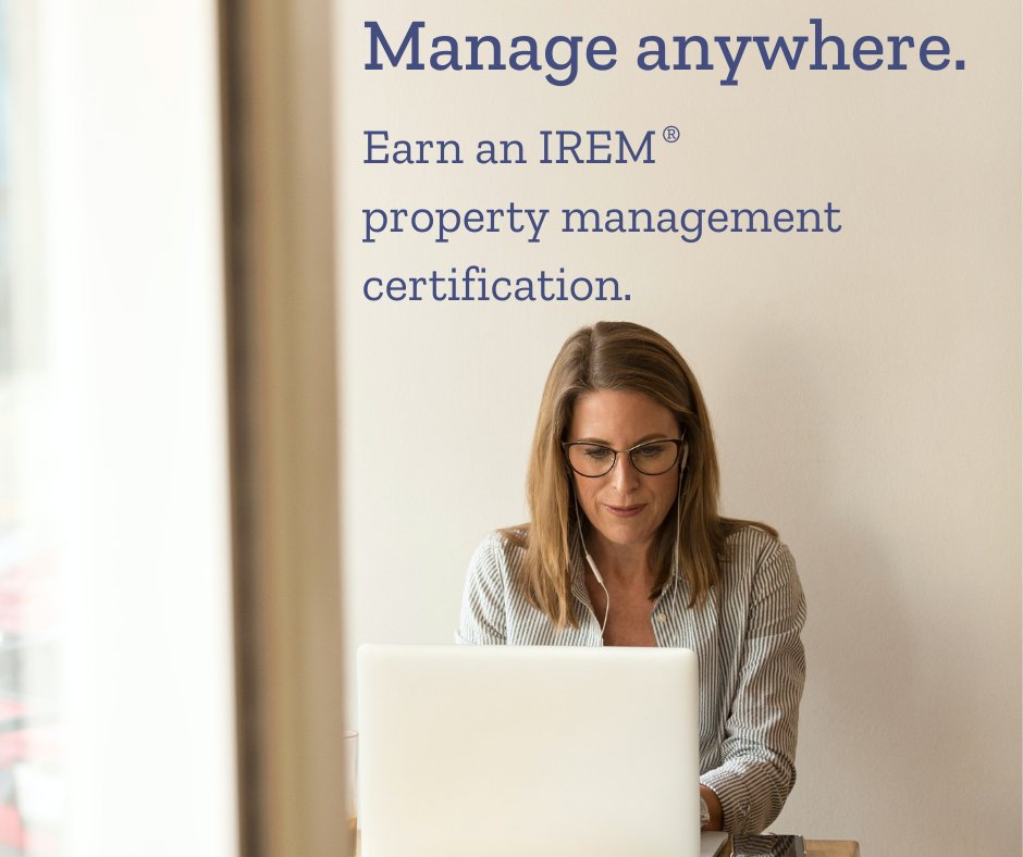 Are you ready to take your career to the next level? Earn a certification that will propel you forward with IREM here at every step. Learn more about the certifications we offer and how you can get started today. ow.ly/ZItU50MkhKJ