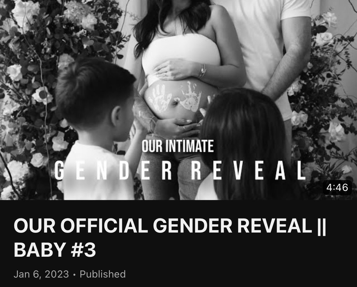 OUR OFFICIAL GENDER REVEAL || BABY #3
youtu.be/a9d-EDCjUhQ