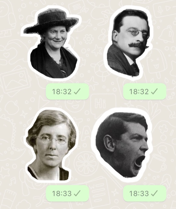 Treaty stickers at the ready ahead of #StagingTheTreaty tomorrow at noon!: RTE.ie/stagingthetrea… 

#ANU #IsToil #NíThoil