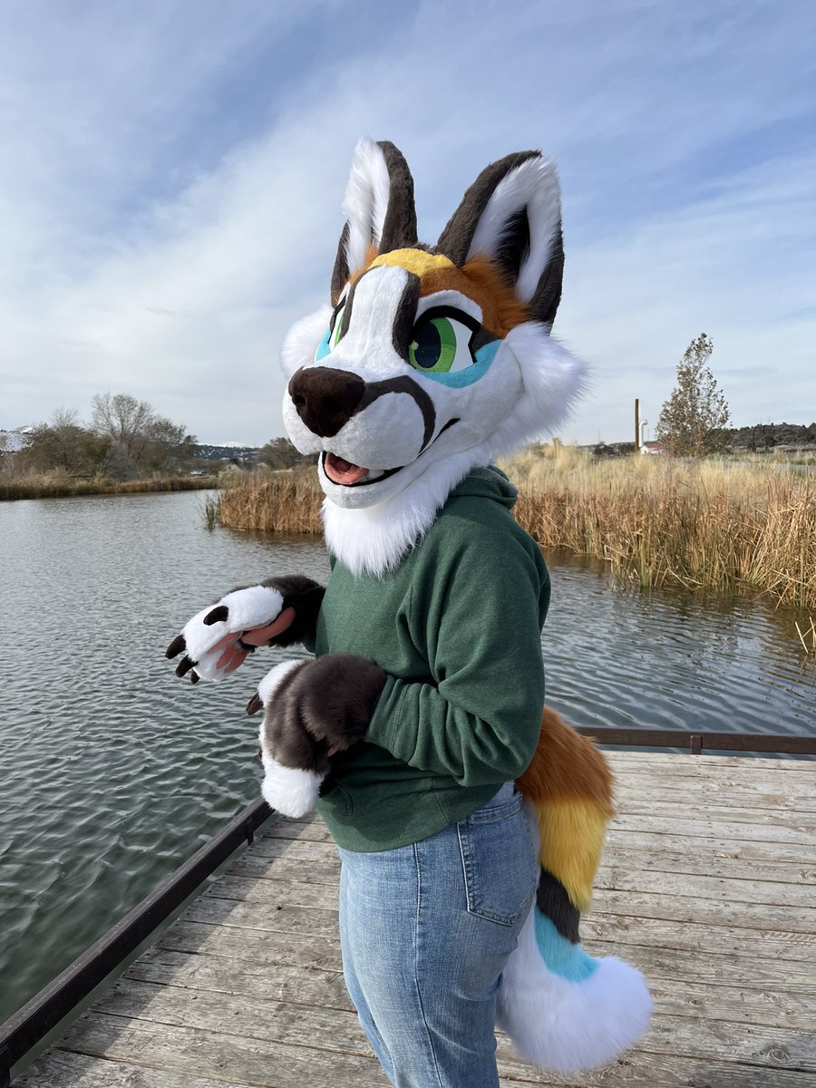 🦊 fox fursuit 4 saIe 💞
a brand new mini partial designed &amp; created by Critter Valley. please see 🧵 below for more information!

all sharing is greatly appreciated :’3 💕