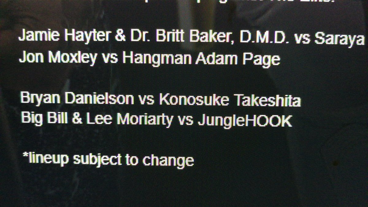 Seen the Jan 11th <a href="/AEW/">All Elite Wrestling</a> Dynamite card advertised on Fite and they've coined the tag team of Jungle Boy Jack Perry and HOOK, not joking at all... "JungleHOOK" 🙆🏻‍♂️🤦🏻‍♂️🤷🏻‍♂️really?
Will 'Bear Necessities' be their entrance theme too?! FFS 🙄