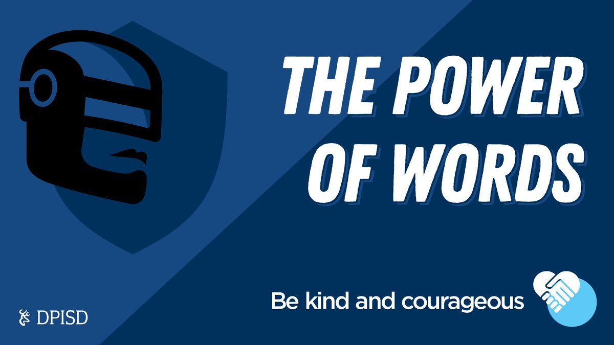 DPISD_DWE's tweet photo. When on the internet or social media remember to use kind words. https://t.co/OuxeSTx02Q