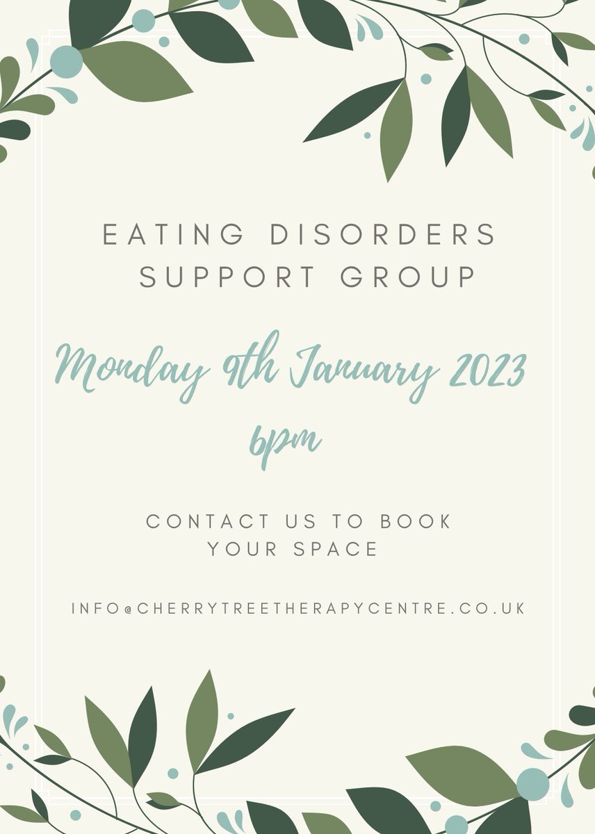 steps_to_change's tweet image. Our eating disorders support group will be running on Monday 9th Jan at 6pm. #mentalhealth #eatingdisorder #ed