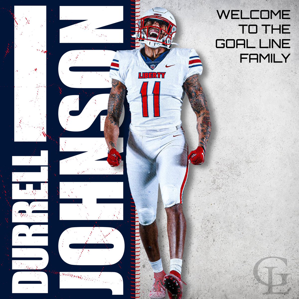 Blessed to welcome the nations leader in TFL’s @_Channel_9 to the GL fam‼️ Durrell is a fast / explosive pass rusher who is going to be a problem for NFL QB’s. We are excited to be a part of a journey #FaithFamilyFootball®️