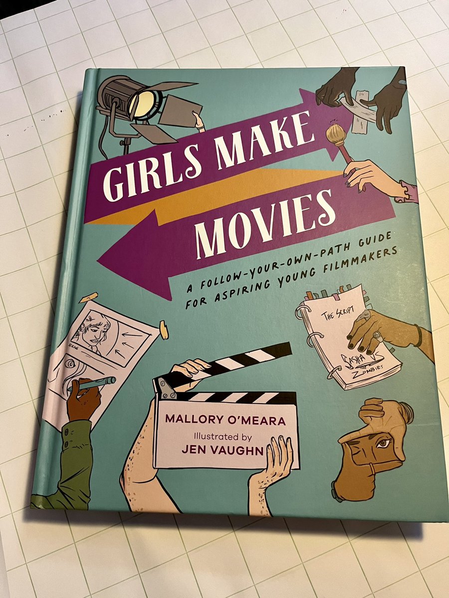 Popping back in (temporarily) from my hiatus to say HOLY SHIT ME AND <a href="/TheJenya/">Jen Vaughn 👻</a>’S BOOK IS HERE! She’s gorgeous, she’s out on 5/23/23, and she’s perfect for the girl/teen in your life that loves movies, making TikToks, or being creative!