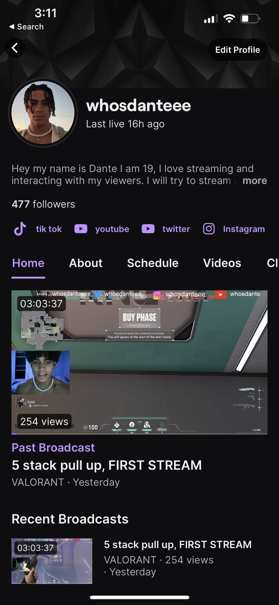 whosdanteee's tweet photo. Live tn at 7 pull-up. https://t.co/0F2MqvjGNt https://t.co/KHDpfp00ak