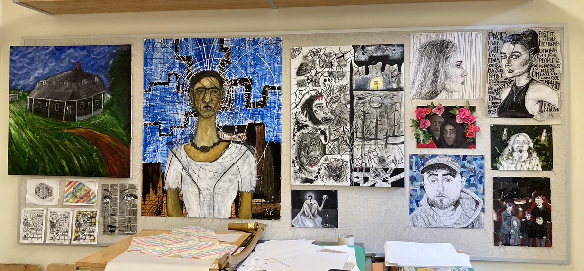 MHS Art Department tweet media