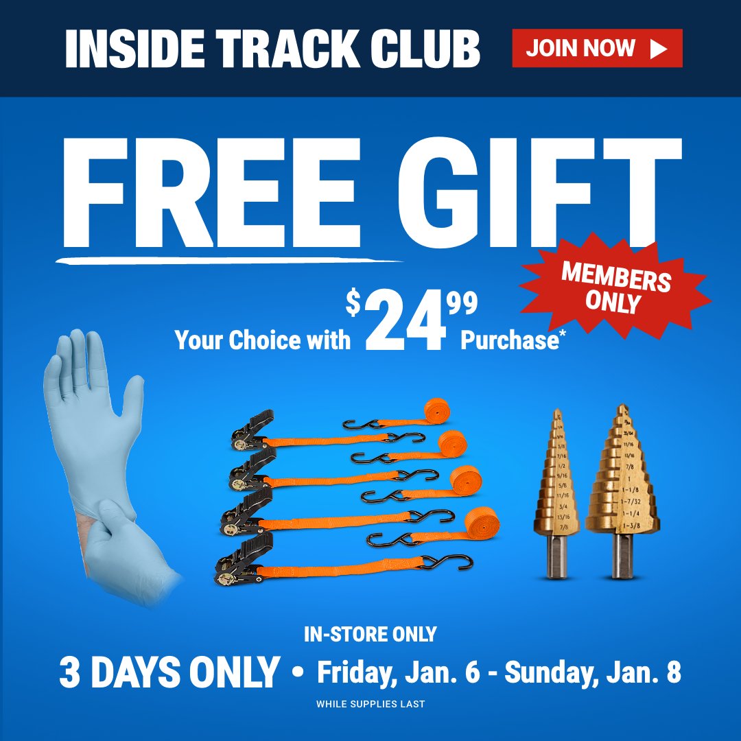 Harbor Freight on Twitter "There’s no better time to join the Inside