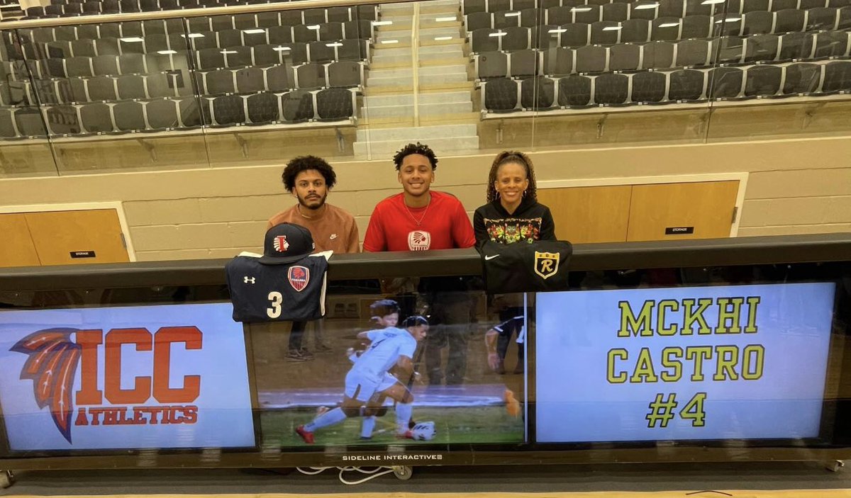 Congratulations to McKhi Castro who signed to play soccer at ICC.