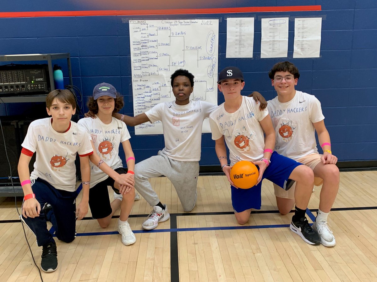 cloonanprincipl's tweet image. CMS PotW: Congratulations to the Daddy Hackers for winning our Annual Dodgeball Tournament. Many thanks to everyone who supported our cause and helped us raise hundreds of dollars. @SPSSuper @spsassistsuper @StamAdvoSchools #cmsnews #SPSChallenge #SPSInspire