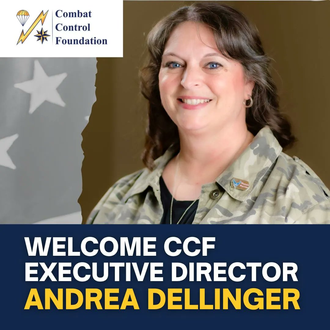 CombatControlFn's tweet photo. We are pleased to announce Andrea Dellinger’s selection as the Executive Director of the Combat Control Foundation. 

Andrea served 8 years in the #AirForce before she found her calling working in the #nonprofit space. Learn more about her: https://t.co/JibUrOOR60 https://t.co/aBtOPjIFYI