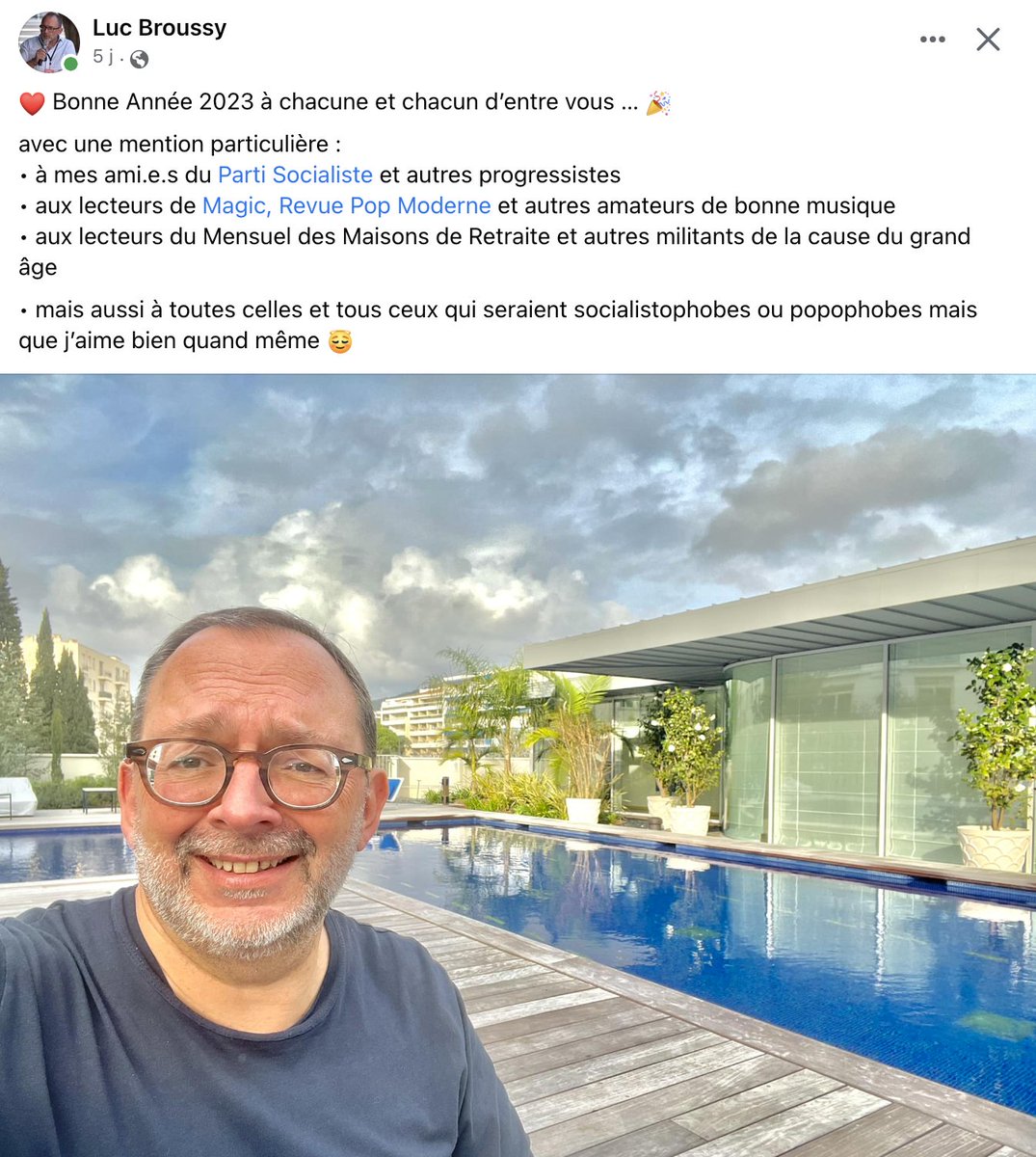 FakerFunny's tweet photo. @PhdeVilliers @vonderleyen Le Président du conseil national du Parti socialiste vous souhaite ses voeux. A mon avis, y'a eu caviar au menu à Noel, non...? https://t.co/noQzqz0cc0