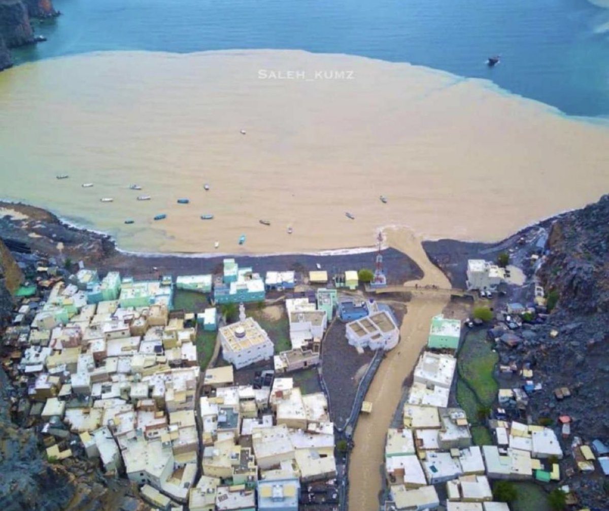 كمزار العُمانية بعد أمطار الخير💙