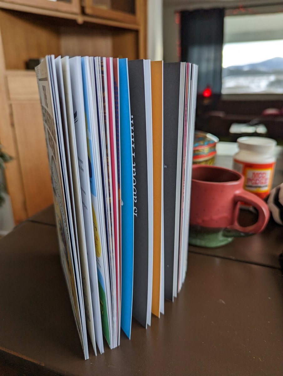 Issue 27 of The Feathertale Review is a crazy impressive collection of art, stories, poetry, and comics designed to be dismantled. and I'm in it, twittervoid. What a cool thing to be a part of