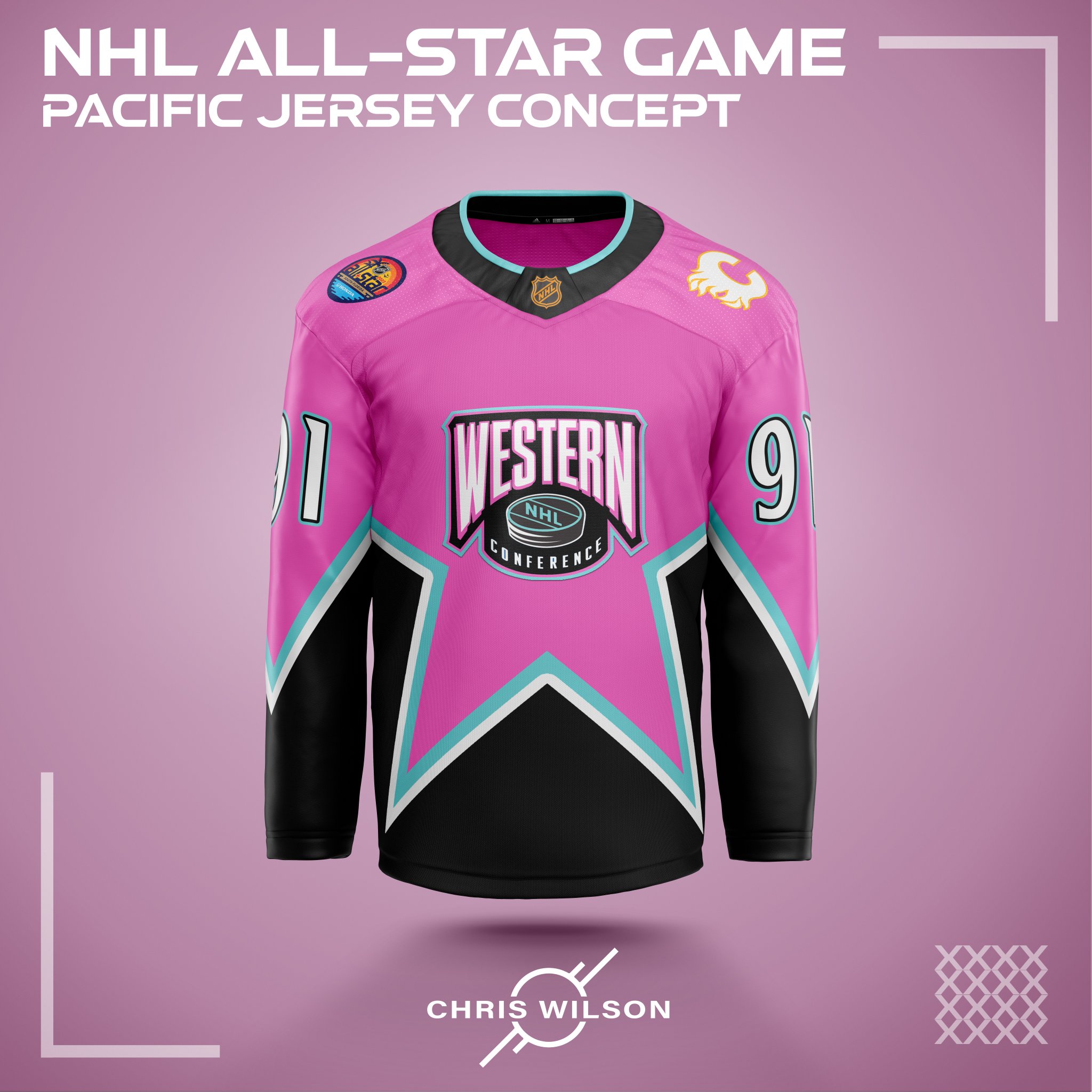 Concept for the 2023 All-Star jerseys based off the leak. Done by