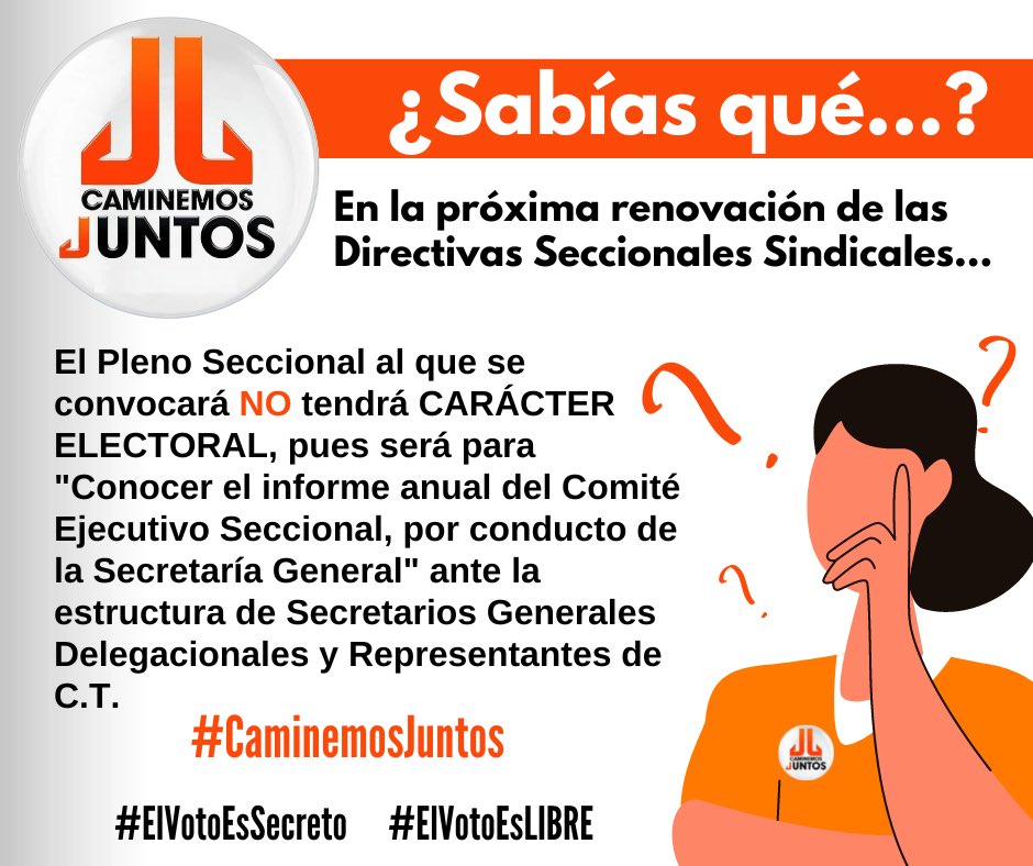 ¿Sabías qué…?

#InformaciónImportante
#PlenoSeccional 

#JoséLuis
#SNTE #SNTE23