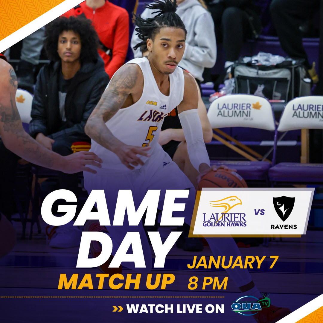 WLUAthletics's tweet photo. Saturday night's alright! 👍

🏠
@laurierwbb 🆚 @CURavens, 6pm
@WLU_Mbball 🆚 #1 @CURavens, 8pm

🚌
WHOCK at @WesternMustangs, 7pm
@LaurierHockey at @yorkulions, 7:15pm

🎟️ TICKETS: https://t.co/jhps0emLaW
💻 LIVE STREAMS: https://t.co/Dec3dTPLLU

#SoarAbove https://t.co/K6xY3OwX01