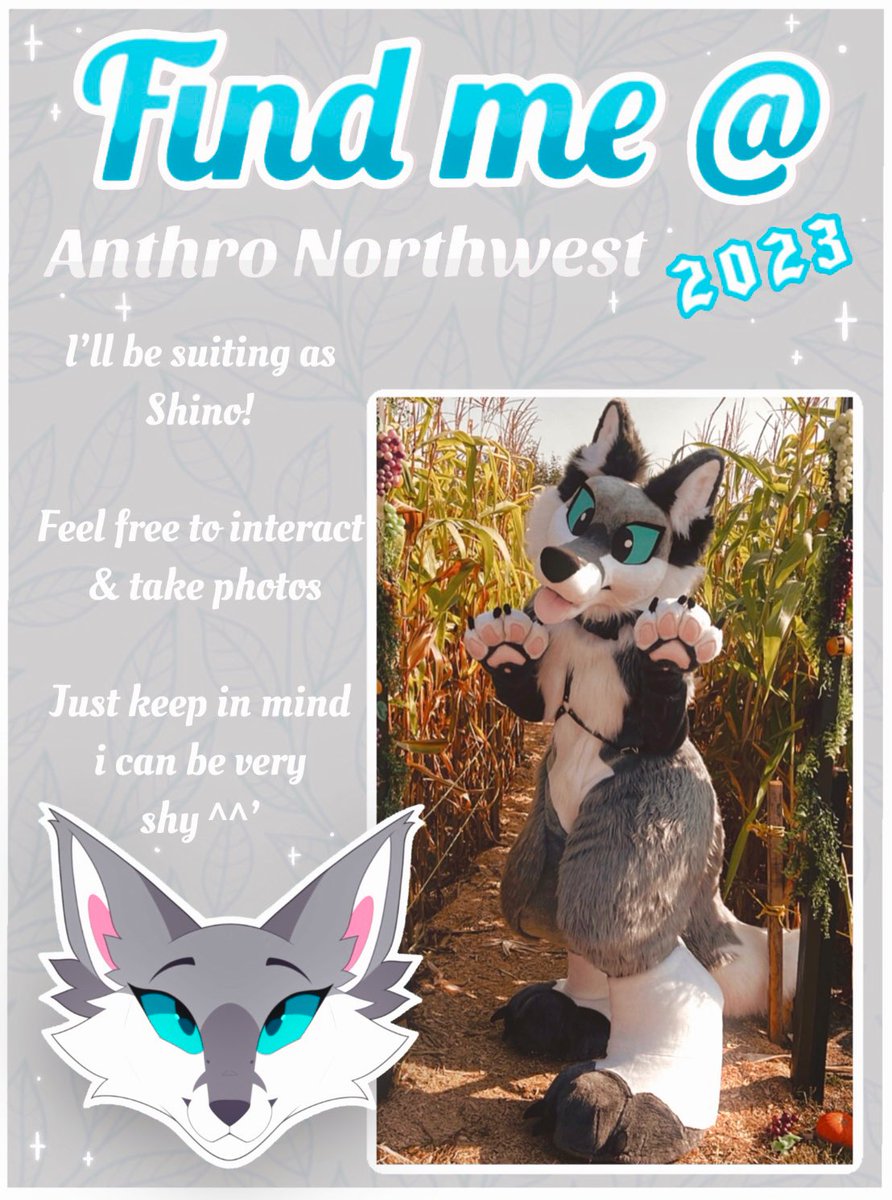 Omg y’all I’m able to go to Anthro Northwest this year! 😳🎉

Here’s a quick how to find me post, feel free to come say hi if you see me! 

I’ll be there hopefully tonight but for sure Saturday and Sunday! ✨

#anw #ANW2023 #anthronorthwest #FursuitFriday