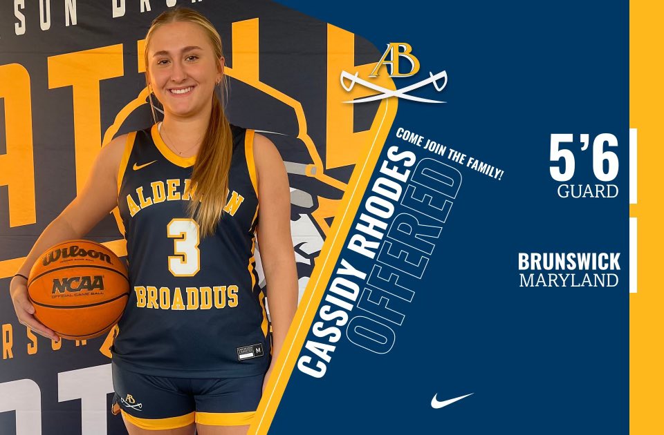 So excited to announce that I have received an offer from <a href="/CoachEdgell/">Nikayla Edgell</a> and <a href="/CoachTFranklin/">Ta-Rel Franklin</a> to play division 2 basketball at Alderson Broaddus university <a href="/BattlersWBB/">Alderson Broaddus University WBB</a> . Thank you so much coaches for the opportunity, go battlers!!