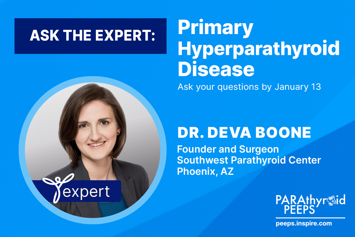 parathyroidpeep's tweet photo. Primary hyperparathyroidism can be the root cause of osteoporosis, kidney stones &amp; brain fog. Learn more during this week-long Q &amp; A on Inspire with expert Dr. Boone. Inspire hosts 250+ condition-specific support groups. https://t.co/fNm3CW9j5n https://t.co/5u7BMKpAf9