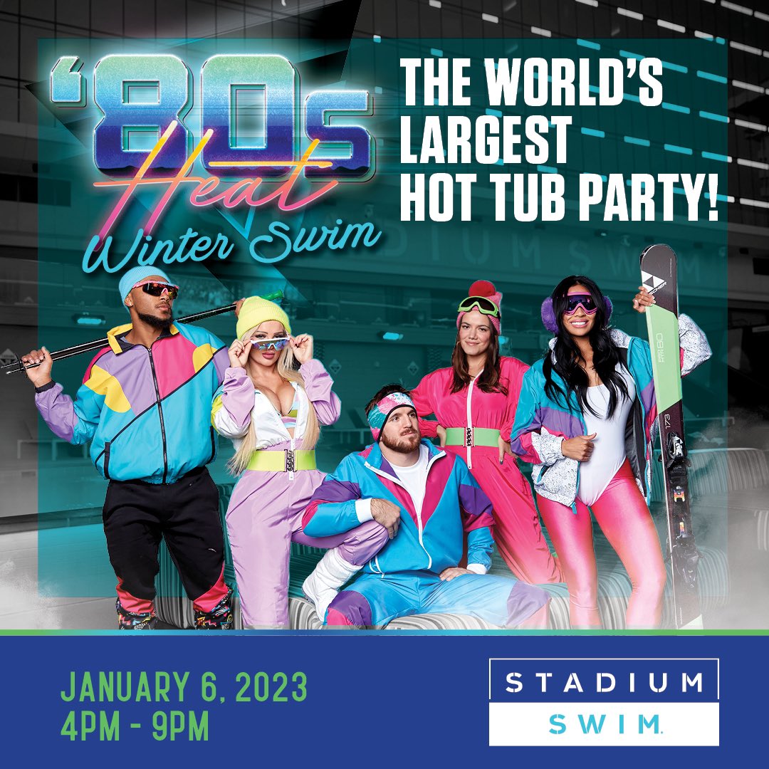 Stadium Swim on Twitter "Pool season never ended. Who will be joining us tonight at the world’s