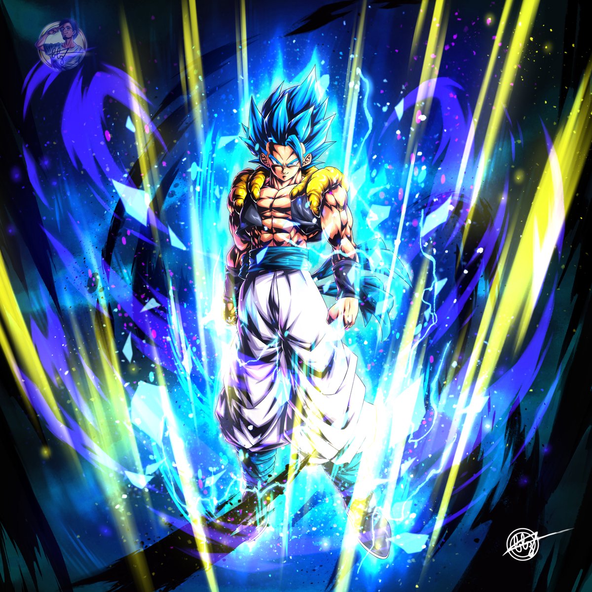 HDDragonBallArt on X: 4K ULTRA GOGETA BLUE PFP + PC WALLPAPER +