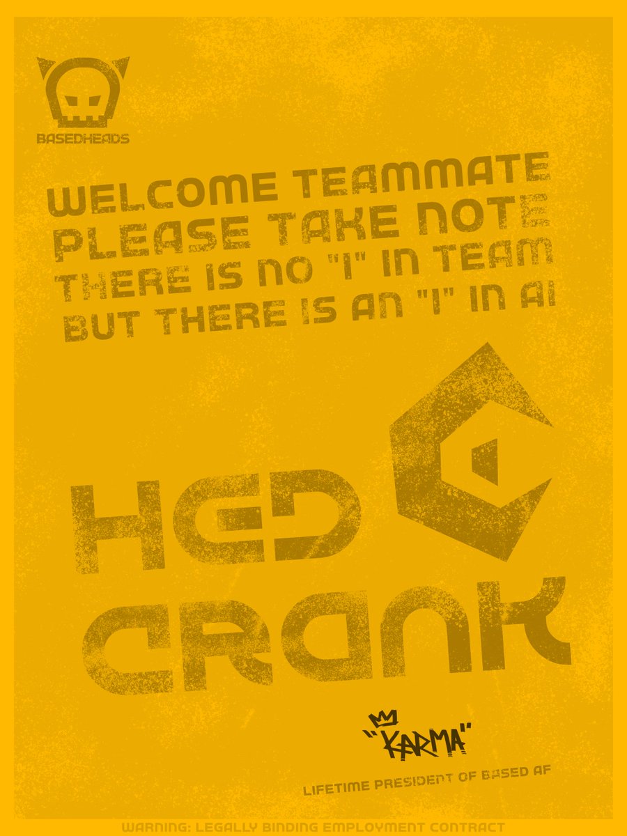 madebypanda_'s tweet image. Just absolutely willingly signed HedCrank employment contract #6762💀 @we_are_BasedAF #basedAF