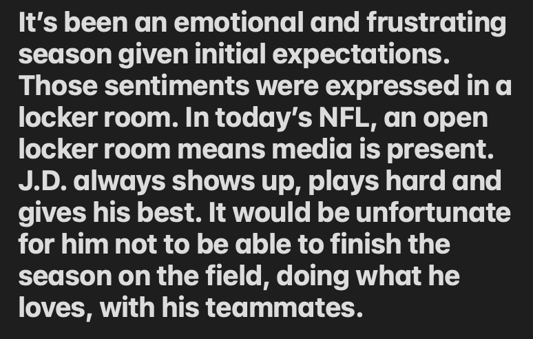 JosinaAnderson's tweet photo. A statement to me on behalf of Jadeveon Clowney, from agent Kennard McGuire regarding recent comments to Mary Kay Cabot of the Cleveland Plain Dealer: https://t.co/wem7FnTlcd