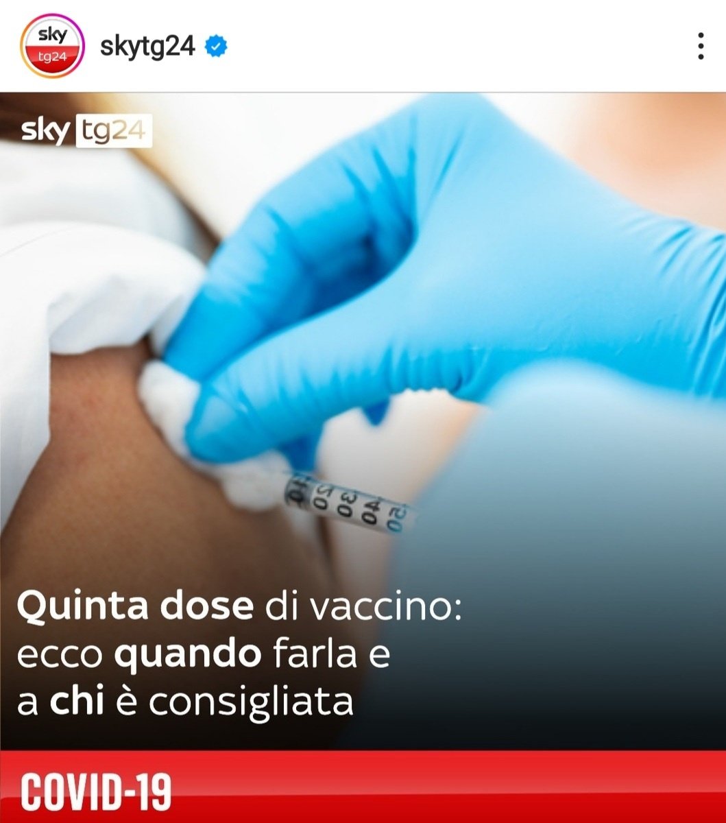 GoldOpinable's tweet photo. E voi avete già prenotato la 5° dose?
Alla 10° dose dovrebbero regalare un set di pentole in omaggio.

💉💉💉💉💉

#mRNA #Covid #vaccino #5dose https://t.co/w0QP9GnsYw