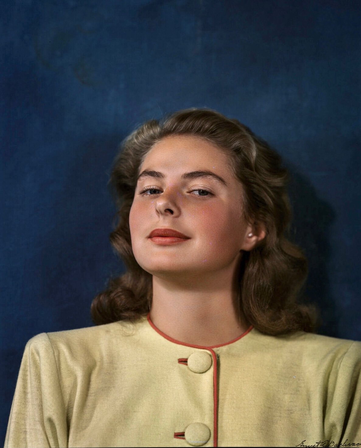 Ingrid Bergman Color