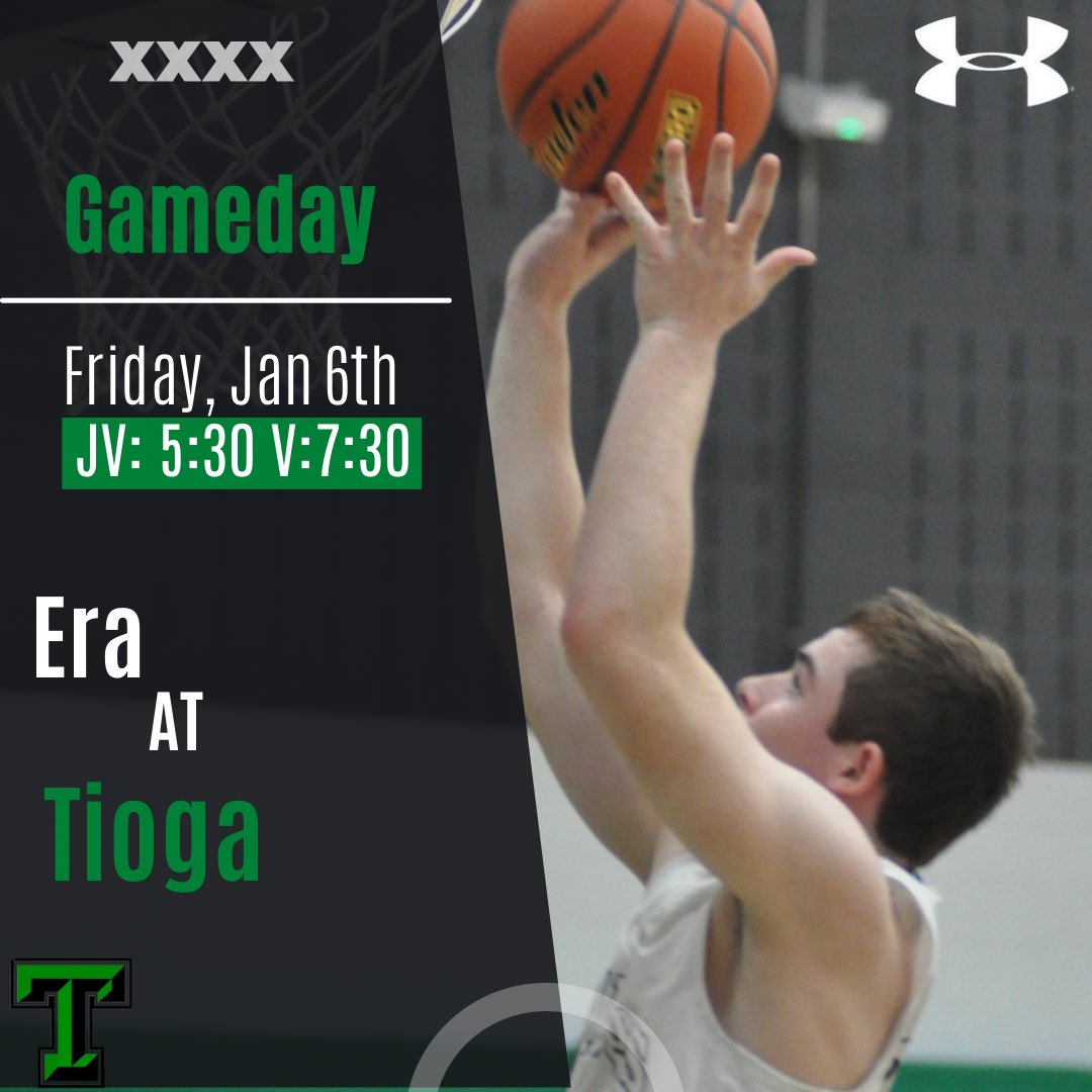 Come out and support the Bulldogs tonight as they continue District play against the Era Hornets!! 
#TiogaTough 

⁦<a href="/CoachChadRogers/">Chad Rogers</a>⁩ 
⁦@ClubTioga⁩