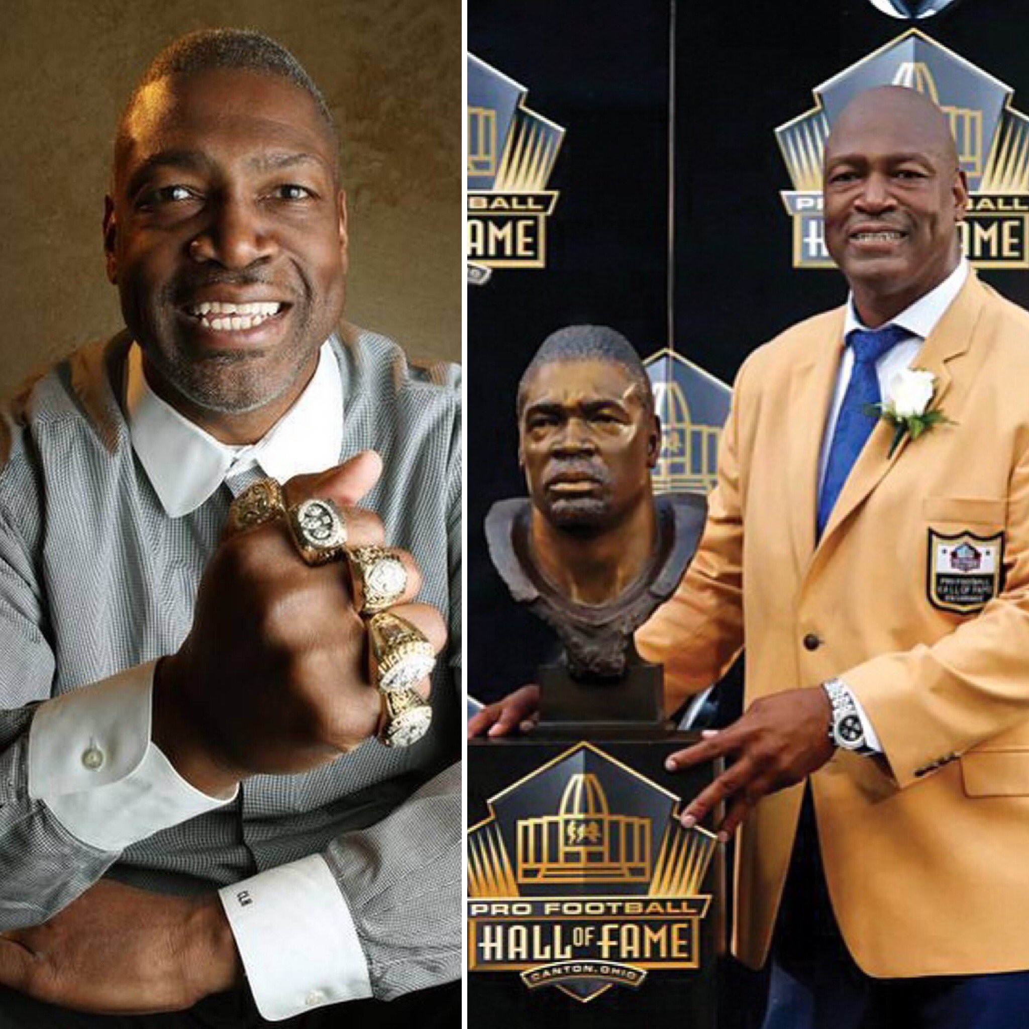 Happy Birthday to legend and Hall of Famer, Charles Haley.  
