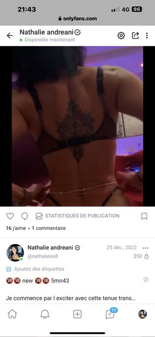 D&eacute;couvre mon onlyfan Free https://t.co/W4QxGi4I3H https://t.co/uC7NYYDSKp