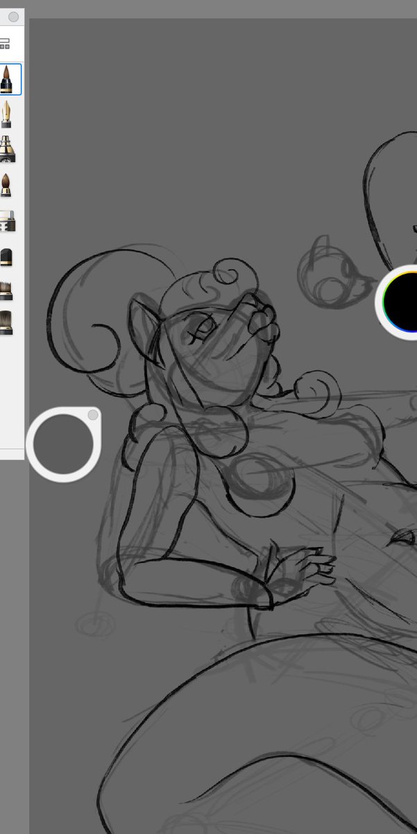 Working on a new trish sketch!

#DCLXVI_Art